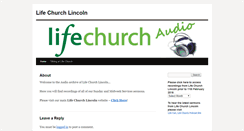 Desktop Screenshot of blog.life-church.co.uk