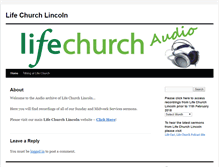 Tablet Screenshot of blog.life-church.co.uk
