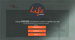 Desktop Screenshot of life-church.co.za